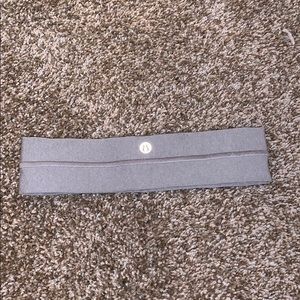 PLAIN GREY LULULEMON HEADBAND